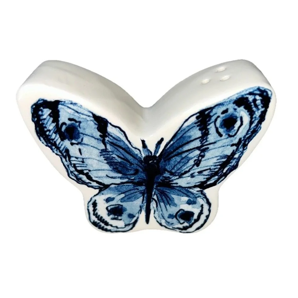 CRACKER BARREL Butterfly Salt and Pepper Set‎ Rare